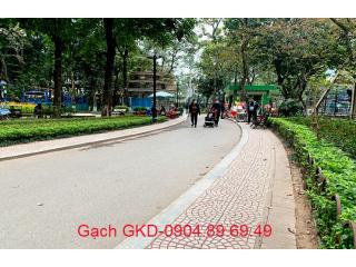 Gạch Terrazzo lát sân vườn